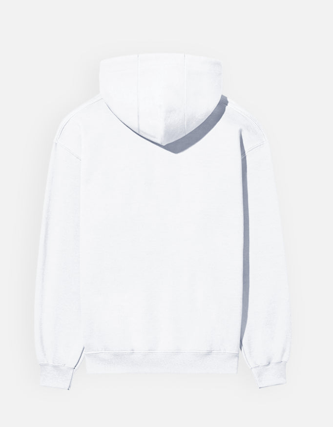 Premium Plain White Hoodie