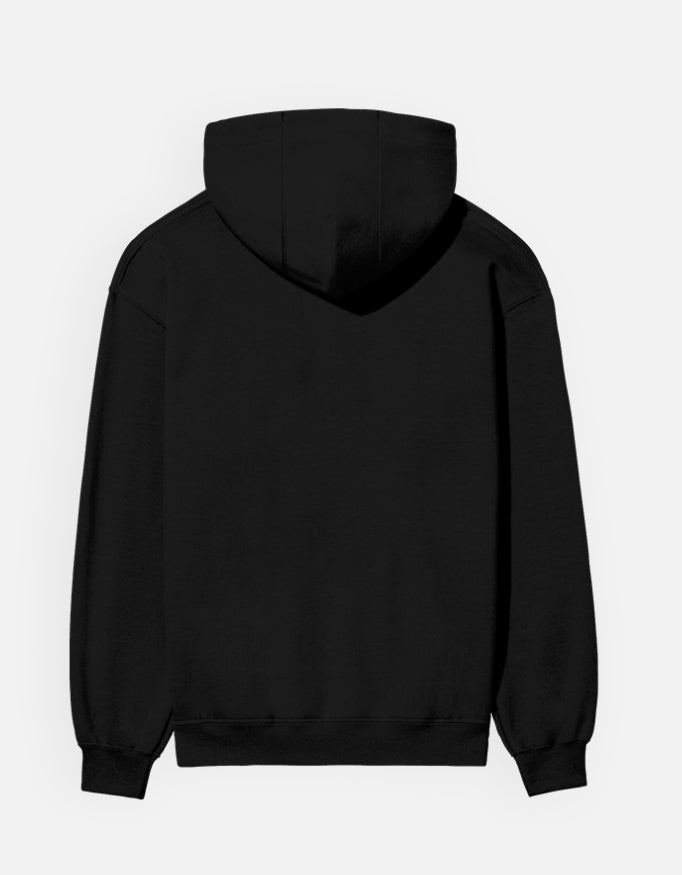 Premium Plain Black Hoodie