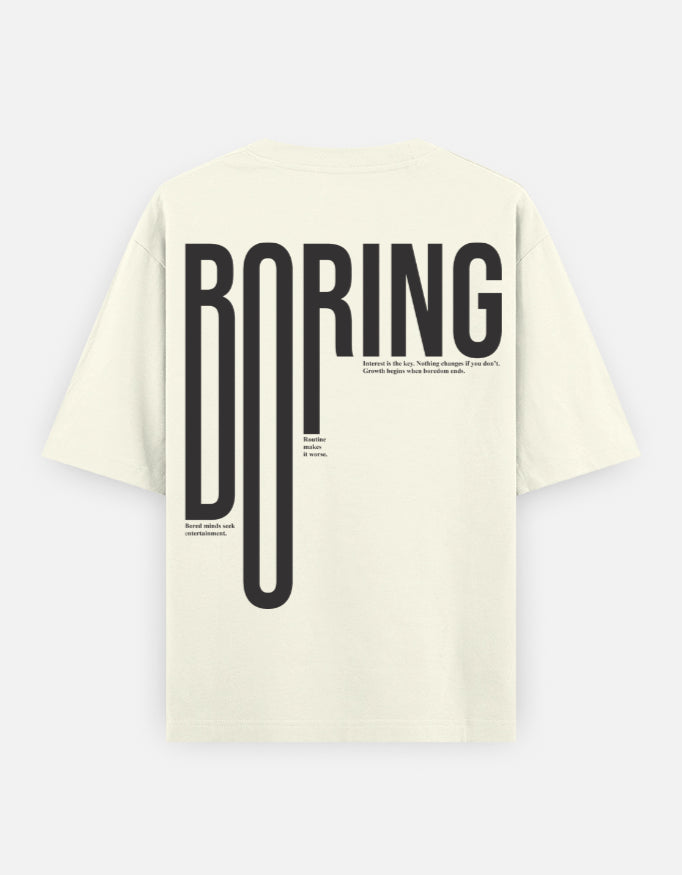 BORING Oversized Tee