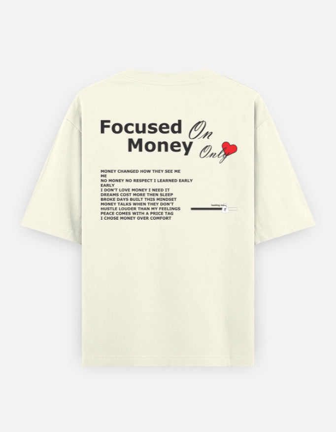 Money Mindset Oversized Tee