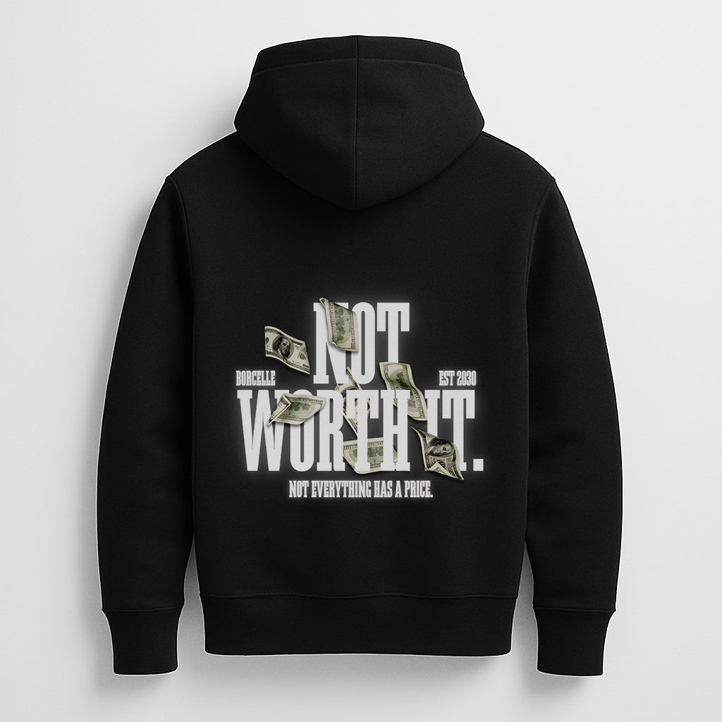 “Not Worth It” Money Typography Tee