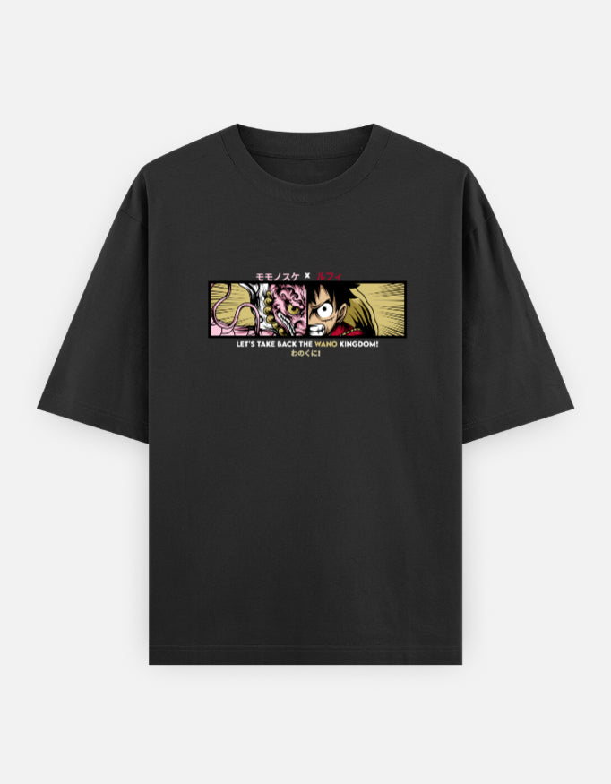 One Piece Wano Kingdom Oversized Tee