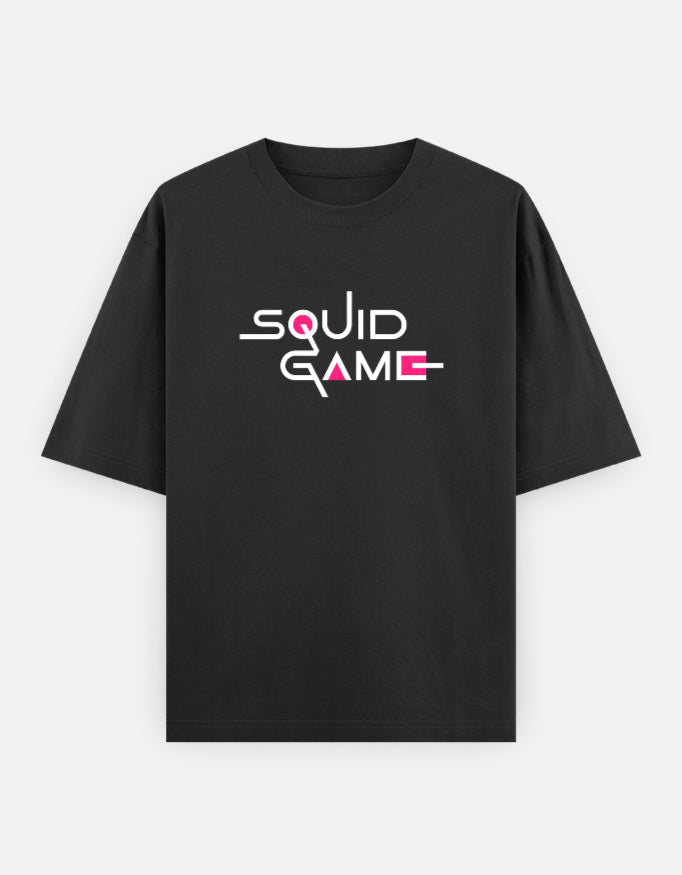Squid Game Logo Oversized Tee