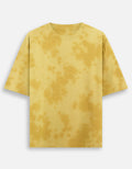 Yellow Tie-Dye Oversized Tee
