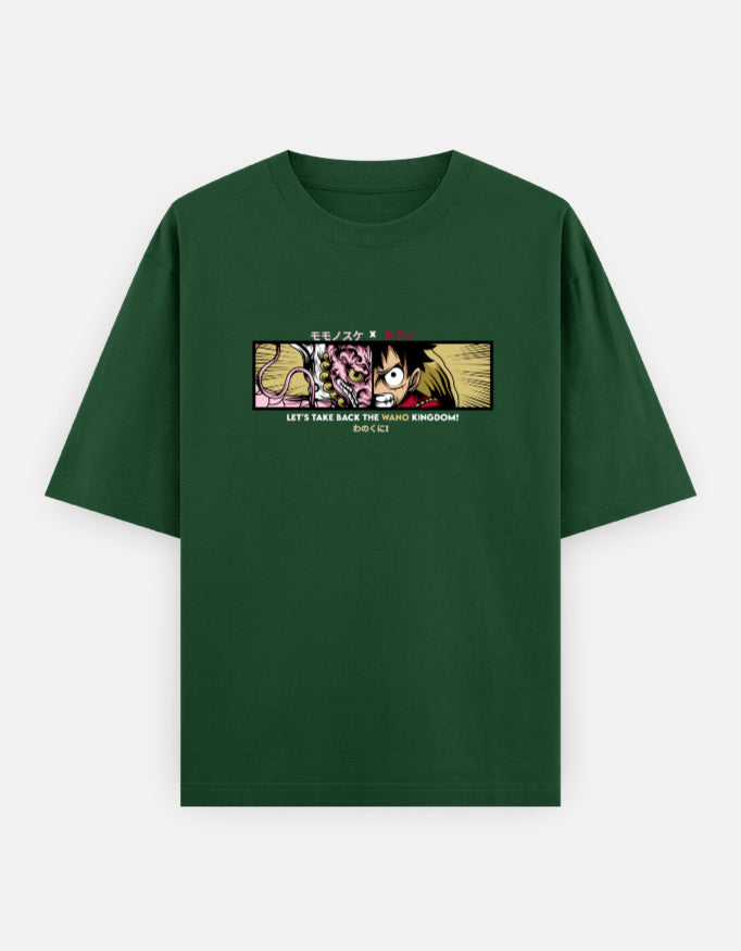 One Piece Wano Kingdom Oversized Tee