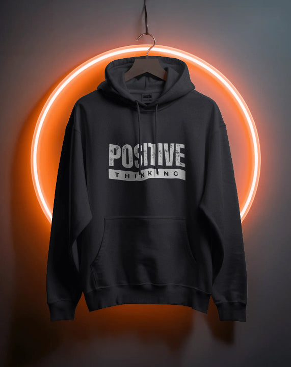 Positive Thinking Unisex Motivational Hoodie