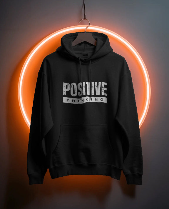 Positive Thinking Unisex Motivational Hoodie