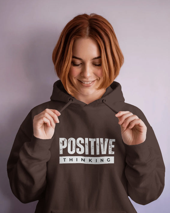 Positive Thinking Unisex Motivational Hoodie