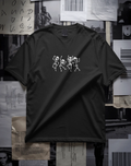 Dancing Skeletons Black Tee