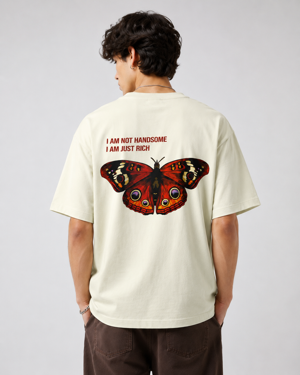 Rich Butterfly Oversized Tee