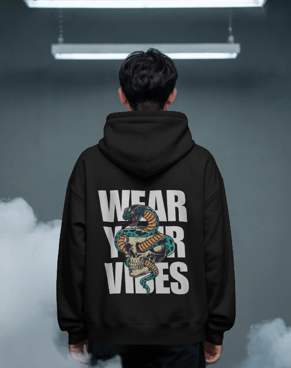 Venom Vibes Snake Skull Hoodie