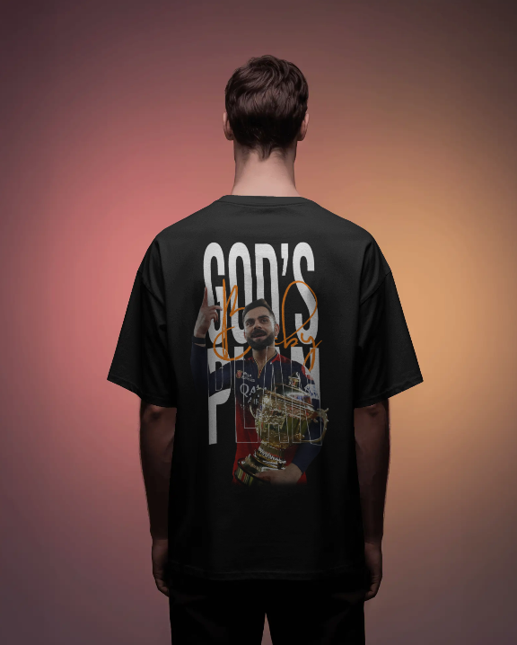 God’s Plan Virat Inspired Unisex Cotton Teed
